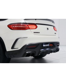 Extensions de pare-chocs arrière en Carbone BRABUS pour Mercedes GLE 63 AMG Coupé (C292)