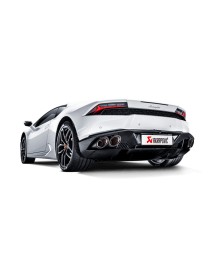 Echappement sport Akrapovic en Titane pour Lamborghini Huracan LP610-4