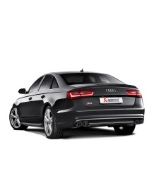 Ligne d'échappement Cat-Back Akrapovic en Titane pour Audi S6 Avant/limousine (C7)(2013-)