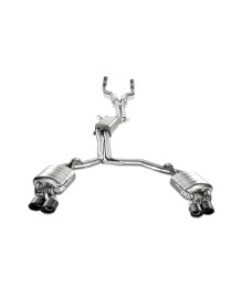 Ligne d'échappement Cat-Back Akrapovic en Titane pour Audi S6 Avant/limousine (C7)(2013-)