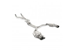 Ligne d'échappement Cat-Back Akrapovic en Titane pour Audi RS7 Sportback (C7)(2013-)