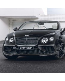 Extensions de pare-chocs avant en carbone STARTECH pour Bentley Continental GTC (2015-)