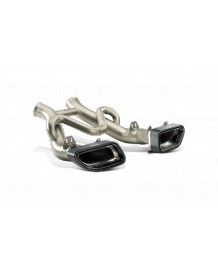 Silencieux d'échappement Titane AKRAPOVIC pour McLaren 650 650S Spider