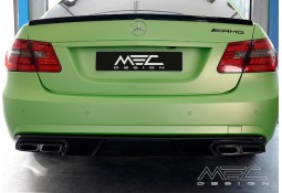 Diffuseur arrière MEC DESIGN + embouts échappement AMG pour Mercedes Classe E (W212) Pack AMG (-03/2013)
