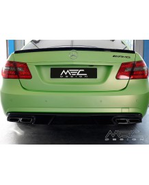 Diffuseur arrière MEC DESIGN + embouts échappement AMG pour Mercedes Classe E (W212) Pack AMG (-03/2013)