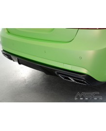 Diffuseur arrière MEC DESIGN + embouts échappement AMG pour Mercedes Classe E (W212) Pack AMG (-03/2013)