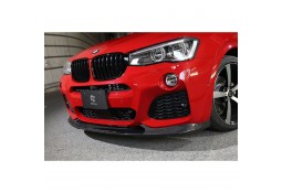 Spoiler avant en Carbone 3DDesign pour Bmw X4 Pack M (F26)