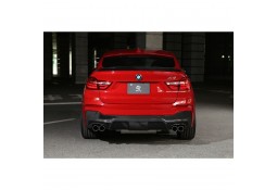 Diffuseur arrière en Carbone 3DDesign pour Bmw X4 Pack M (F26)