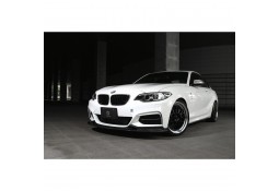 Spoiler avant en Carbone 3DDesign pour Bmw Série 2 Pack M (F22)