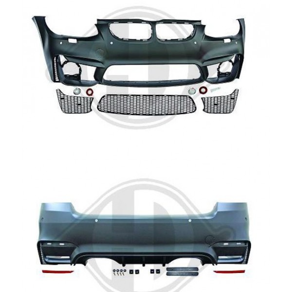 Kit carrosserie look M4 pour Bmw Série 3 (E92)(2010-2014) LCI