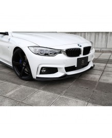 Spoiler avant en carbone 3DDesign pour Bmw Série 4 (F32/F33/F36) Pack M