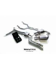 Ligne d'échappement Cat-Back sport inox ARMYTRIX à valves pour Audi A7 3,0 TFSI SportBack C7 (2012-)