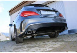 Echappement sport FOX pour Mercedes CLA A 180 / 200 / 250 (C117) Essence Pack 45 AMG