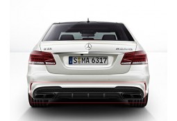 Diffuseur arrière + embouts échappements E63 AMG pour Mercedes Classe E Pack AMG (W212 2013-)