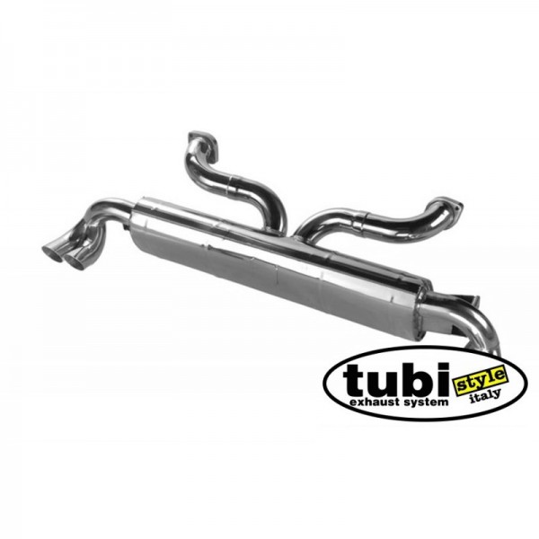 Echappement sport Inox Tubi Style pour Ferrari Mondial T catalysée