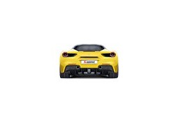 Echappement sport Akrapovic en Titane pour Ferrari 488 GTB