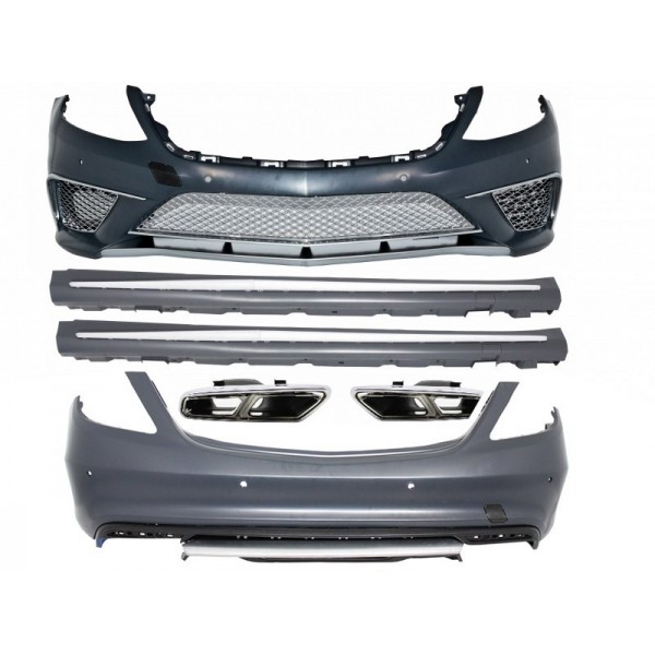 Kit carrosserie look S65 AMG pour Mercedes Classe S W222 L (2013-)