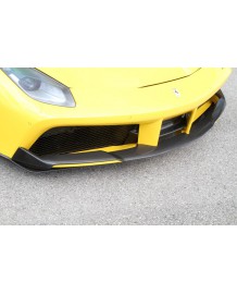 Spoiler avant Carbone NOVITEC pour Ferrari 488 GTB / SPIDER