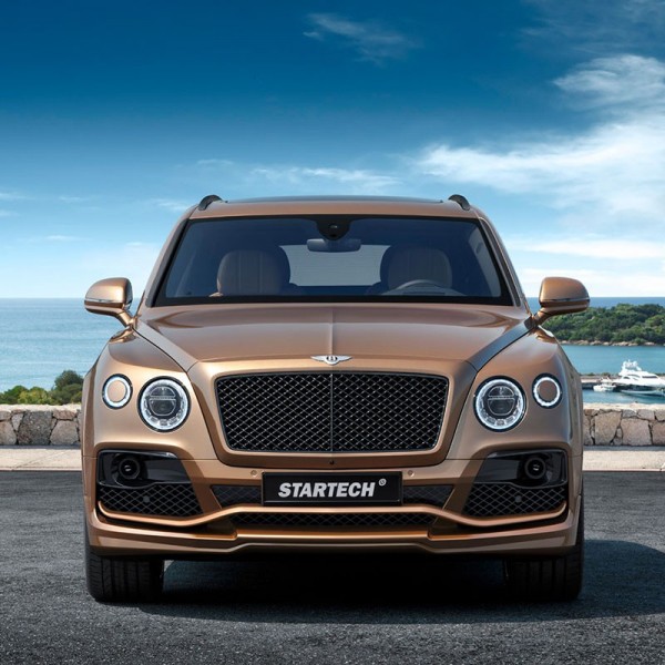 Pare-chocs avant carbone STARTECH pour Bentley Bentayga (2016-)