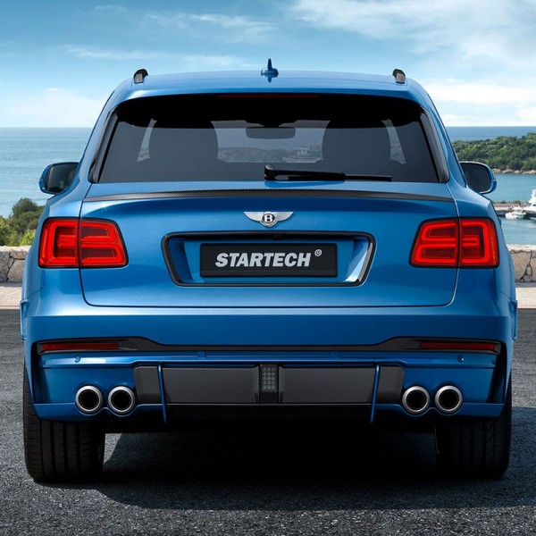 Pare-chocs arrière avec carbone STARTECH pour Bentley Bentayga (2016-)