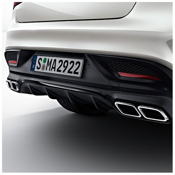 Diffuseur arrière + embouts échappements GLE Coupé 63 AMG pour Mercedes GLE Coupé C292 Pack AMG