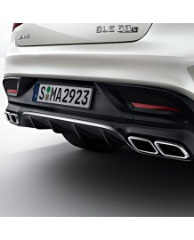 Diffuseur arrière + embouts échappements GLE Coupé 63 S AMG pour Mercedes GLE Coupé C292 Pack AMG