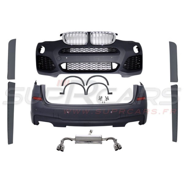 Kit carrosserie look Pack M pour Bmw X3 F25 (2014-)