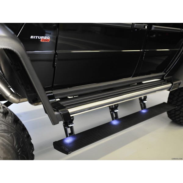 Marche pied électrique BRABUS pour Mercedes Classe G 63 6x6 / G 500 4x4 Version Longue (W463)