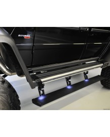 Marche pied électrique BRABUS pour Mercedes Classe G 63 6x6 / G 500 4x4 Version Longue (W463)