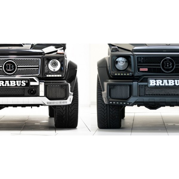 Feux avants Noirs BRABUS pour Mercedes Classe G (W463) (2013-)