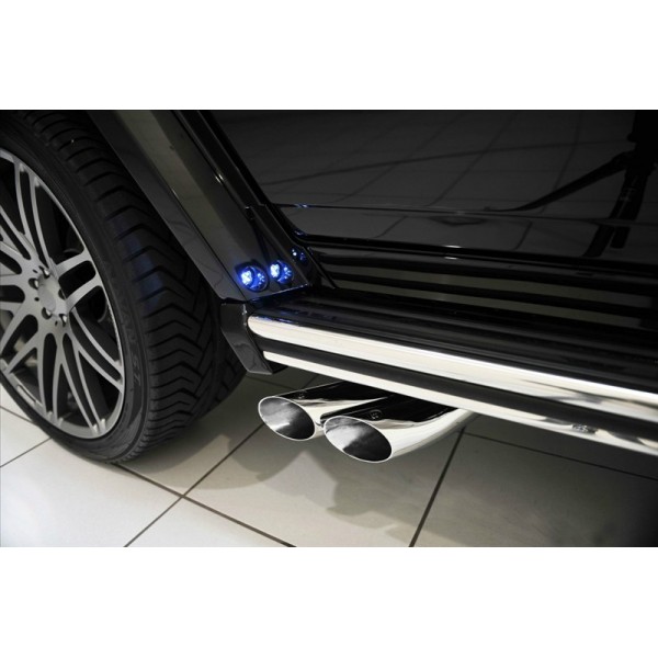 Echappement sport BRABUS Mercedes Classe G63 AMG / G500 / G500 4X4 (W463) 