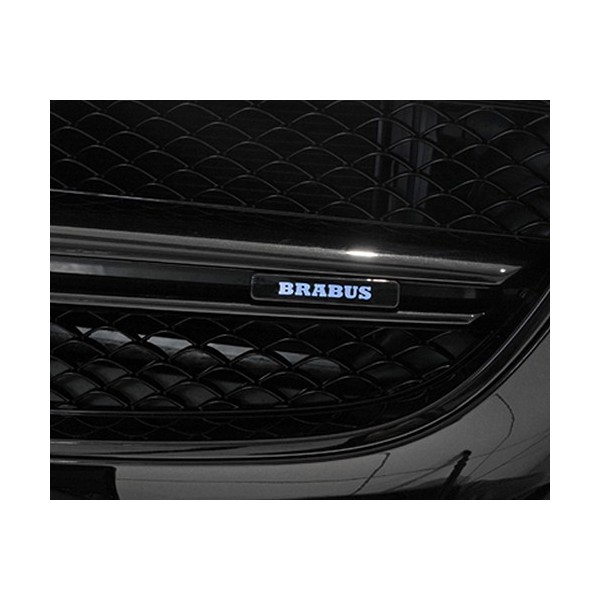 Logo de calandre BRABUS Lumineux pour Mercedes Classe C 63 AMG W/S205