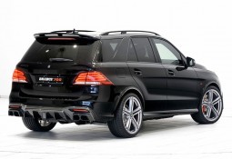 Becquet de Toit BRABUS en Carbone pour Mercedes GLE (W166)
