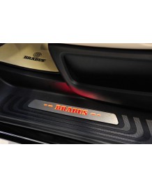 Seuils de portes aluminium lumineux BRABUS pour Mercedes Classe V W447