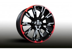 Jante BRABUS Monoblock R Red/Black 19" pour Mercedes Classe A W176