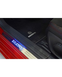 Seuils de portes aluminium lumineux BRABUS pour Mercedes Classe A W176