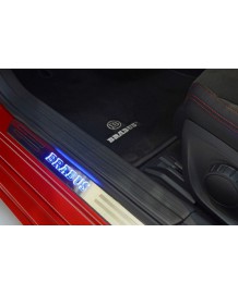Seuils de portes aluminium lumineux BRABUS pour Mercedes CLA C/X117