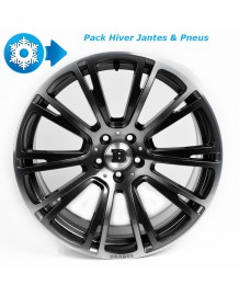Pack HIVER jantes et pneus BRABUS Monoblock R en 9,5x20" pour Mercedes GLE & ML W166