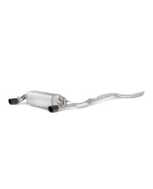 Ligne d'échappement Cat-Back Akrapovic pour BMW Série 340i (F30/31)