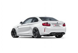 Ligne d'échappement Cat-Back Akrapovic en Titane pour BMW Série M2 (F87)