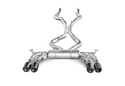 Ligne d'échappement Cat-Back AKRAPOVIC en Titane pour BMW X5 M (F85)