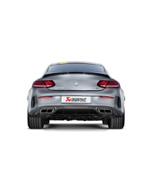 Ligne d'échappement Cat-Back en Titane Akrapovic pour Mercedes Classe AMG C63 / AMG C63S Berline / Break