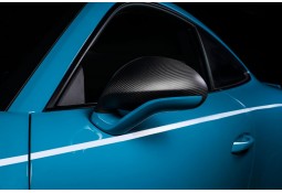 Coques de rétroviseurs carbone TECHART pour Porsche 991.1 991.2 S 4S 4 GTS 4GTS Turbo Turbo S (SportDesign)
