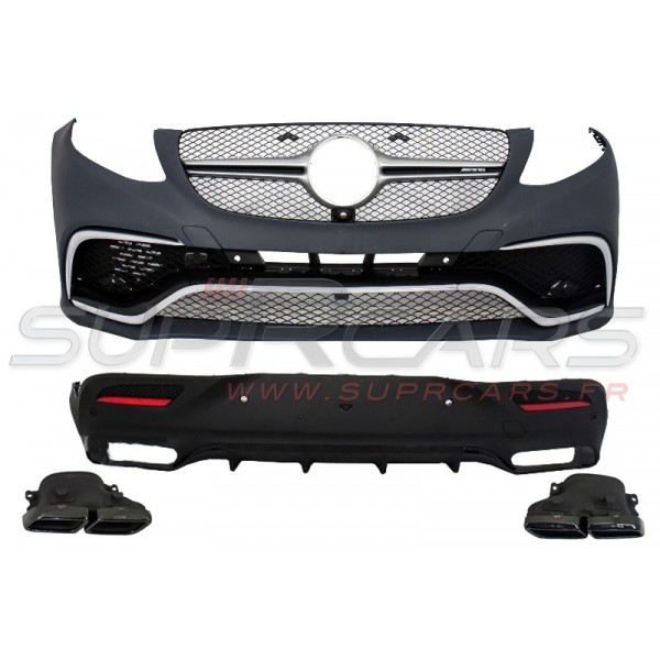 Kit carrosserie look GLE63 AMG Coupé pour Mercedes GLE coupé (C292)(2015-) 