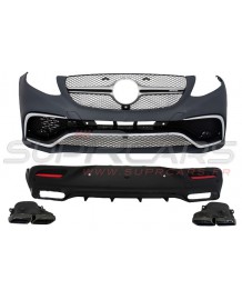 Kit carrosserie look GLE63 AMG Coupé pour Mercedes GLE coupé (C292)(2015-) 