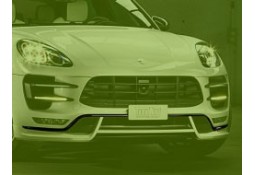 Lame de pare-chocs avant Carbone TECHART pour Porsche Macan Turbo 95B1 (2014-2018)