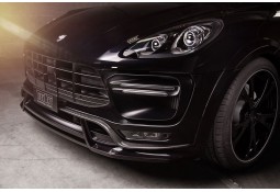 Lame de pare-chocs avant Carbone TECHART pour Porsche Macan Turbo 95B1 (2014-2018)