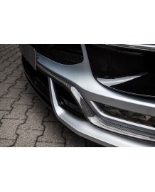 Lame de pare-chocs avant Carbone TECHART pour Porsche Macan Turbo 95B1 (2014-2018)