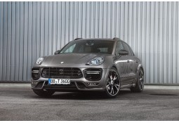 Lame de pare-chocs avant Carbone TECHART pour Porsche Macan Turbo 95B1 (2014-2018)