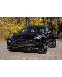 Lame de pare-chocs avant Carbone TECHART pour Porsche Macan Turbo 95B1 (2014-2018)